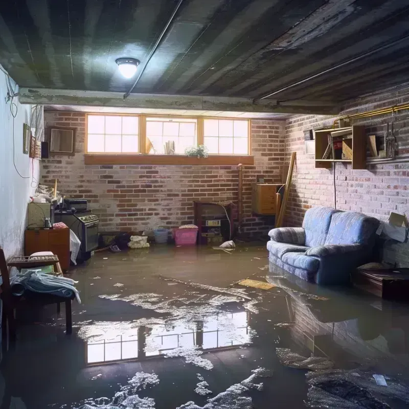 Flooded Basement Cleanup in Barbour County, WV